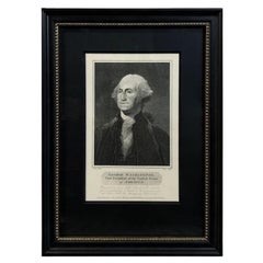"George Washington" Engraving by James Fittler, after Gilbert Stuart, 1804