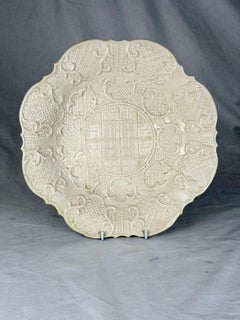 George Washington Mount Vernon English Salt Glaze Stoneware Large Plate c 1755