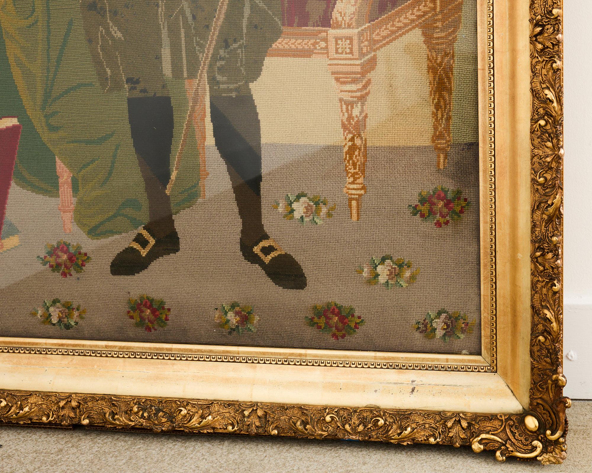 George Washington Ritratto a punto croce di Landsdowne dopo Gilbert Stuart in vendita 4