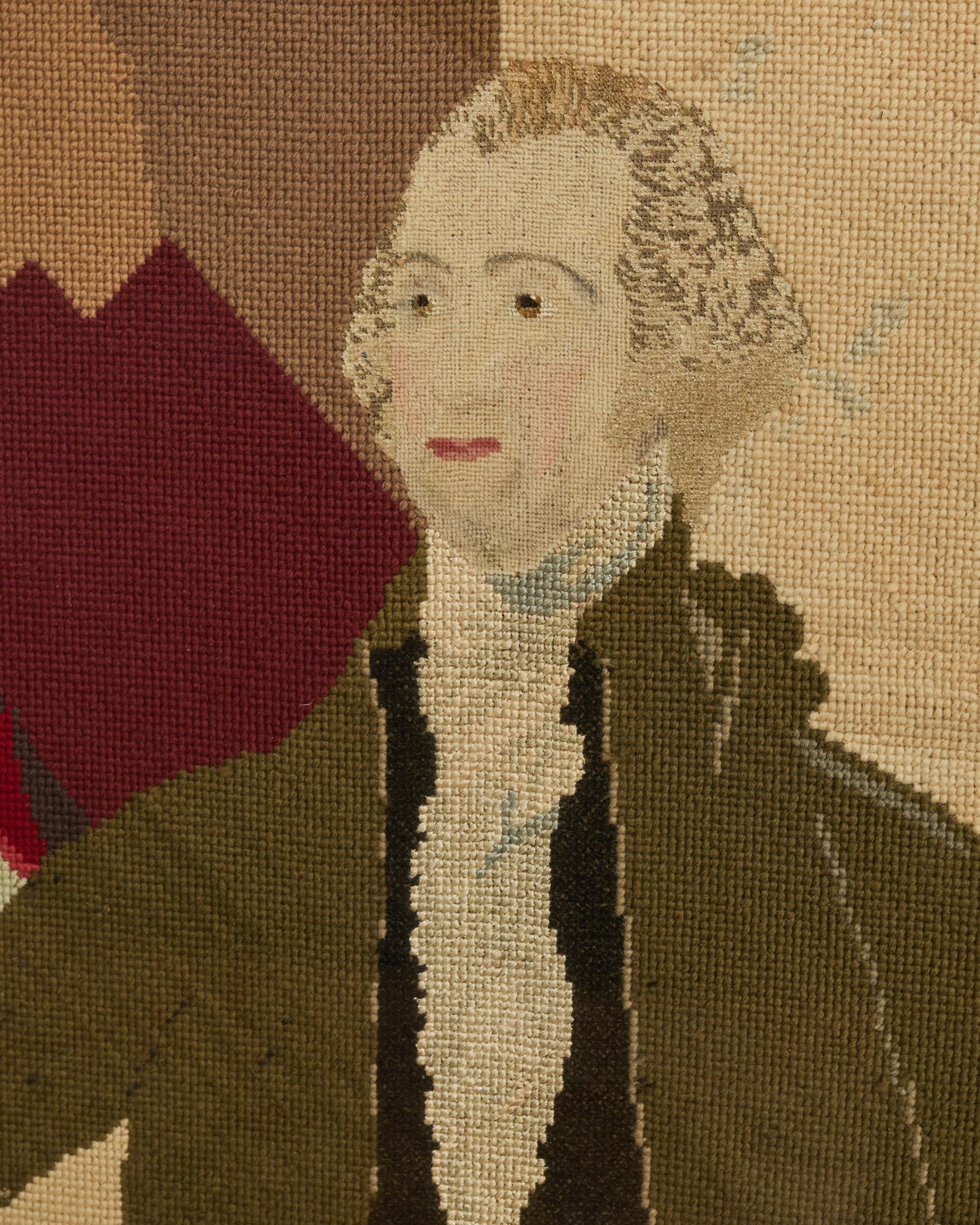 George Washington Ritratto a punto croce di Landsdowne dopo Gilbert Stuart In condizioni buone in vendita a Rio Vista, CA