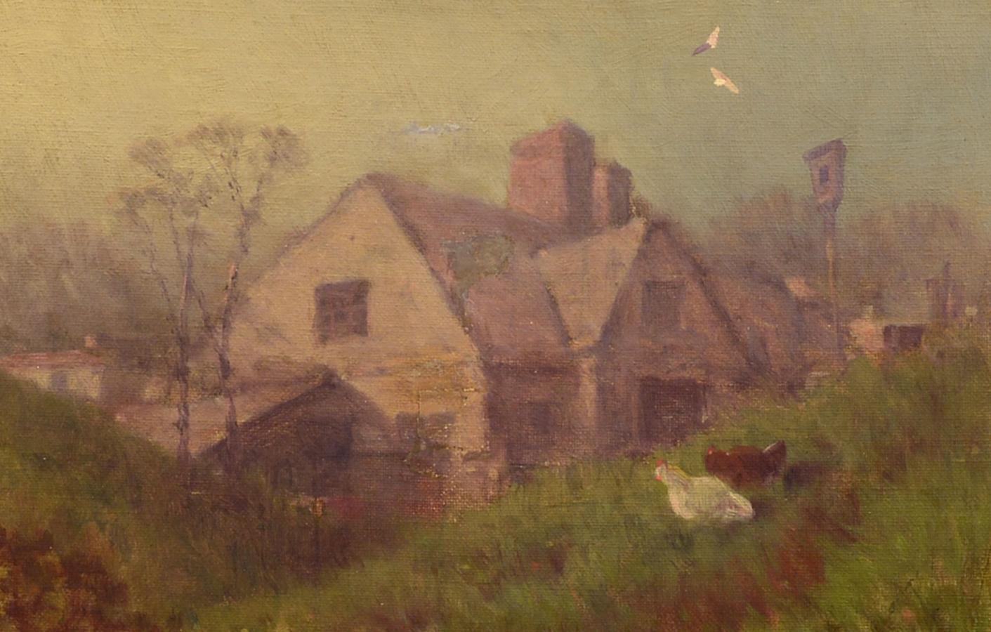 Der in New Jersey geborene George Washington Nicholson zog in den 1860er Jahren nach Philadelphia, um an der Pennsylvania Academy of Fine Art zu studieren und seine Karriere als Künstler zu verfolgen. Nicholson reiste 1866 ins Ausland, besuchte