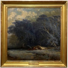 L'accampamento, Foresta, Fiori di campo, XIX secolo, Romantico, Realista