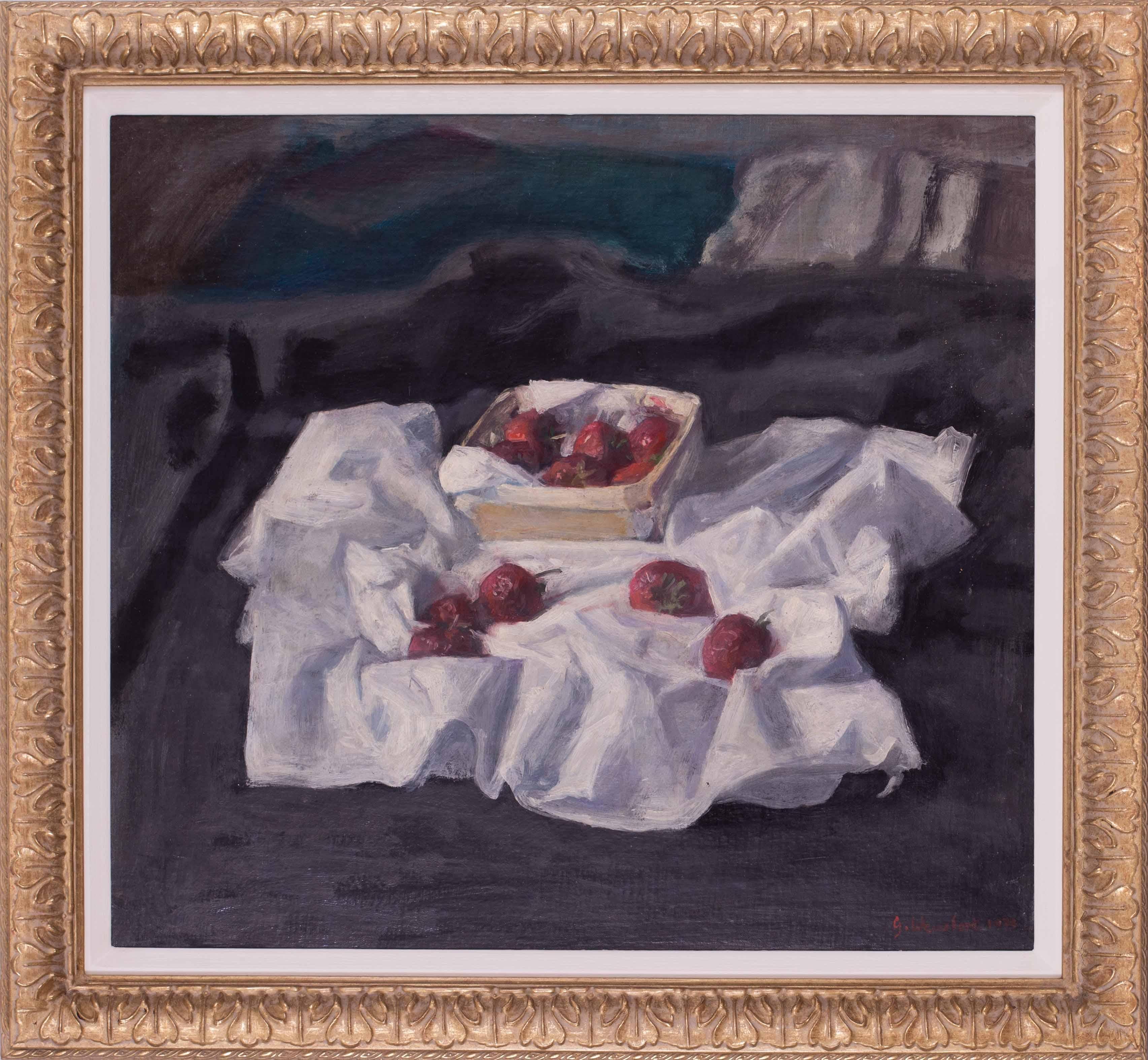 George Weissbort (belga/britannico, 1928-2013)
Fragole 
Olio su cartone telato 
Firmato e datato 'G Weissbort 1974' (in basso a destra) 
18.1/4 x 20.1/8 in. (46.3 x 51 cm.) 

George Weissbort è nato a Bruxelles nel 1928. Sette anni dopo la sua