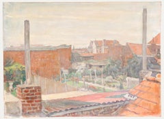 George Weissbort (1928-2013) - 1970 Oil, The Garden In July