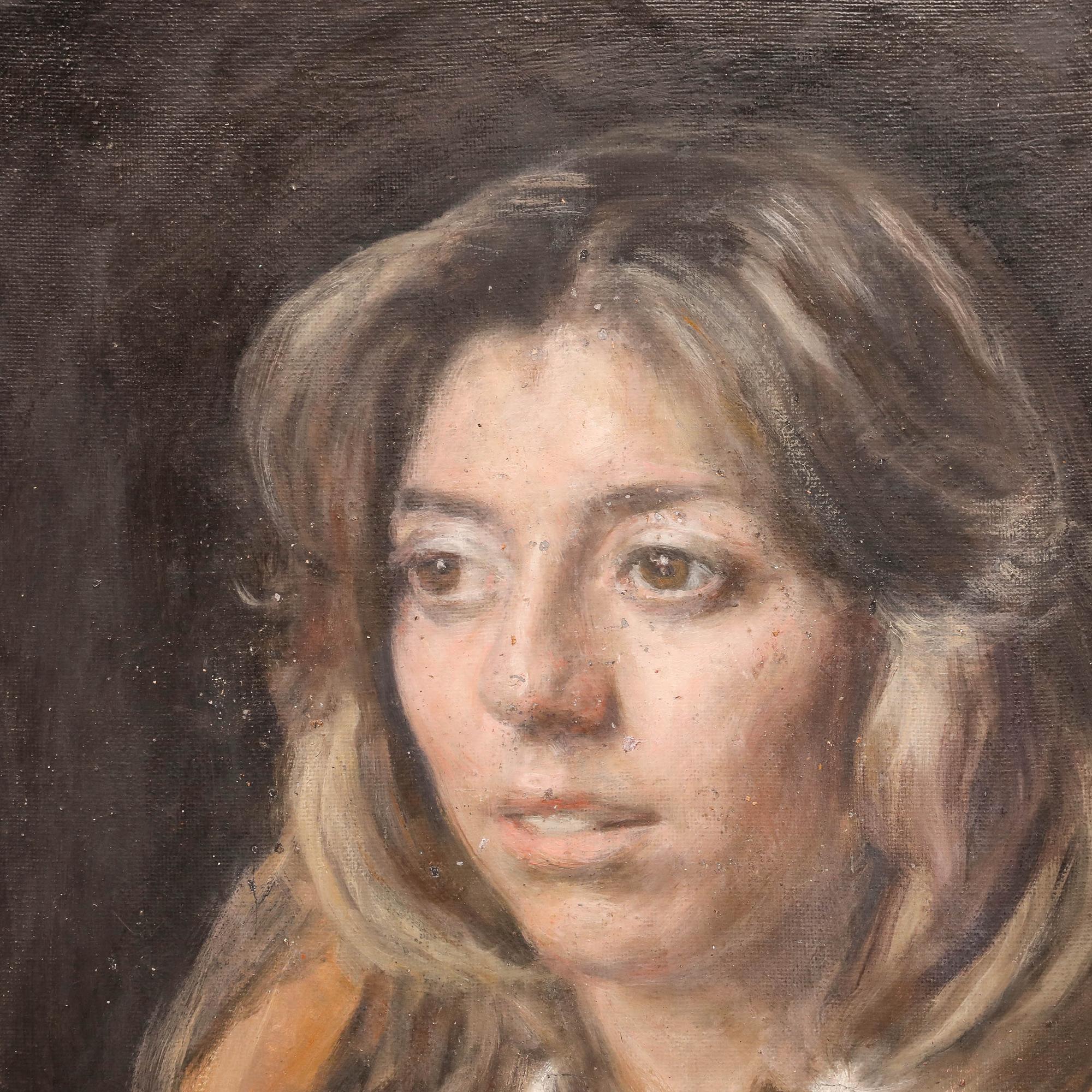 George Weissbort (1928-2013) - 1978 Oil, Marilyn For Sale 4