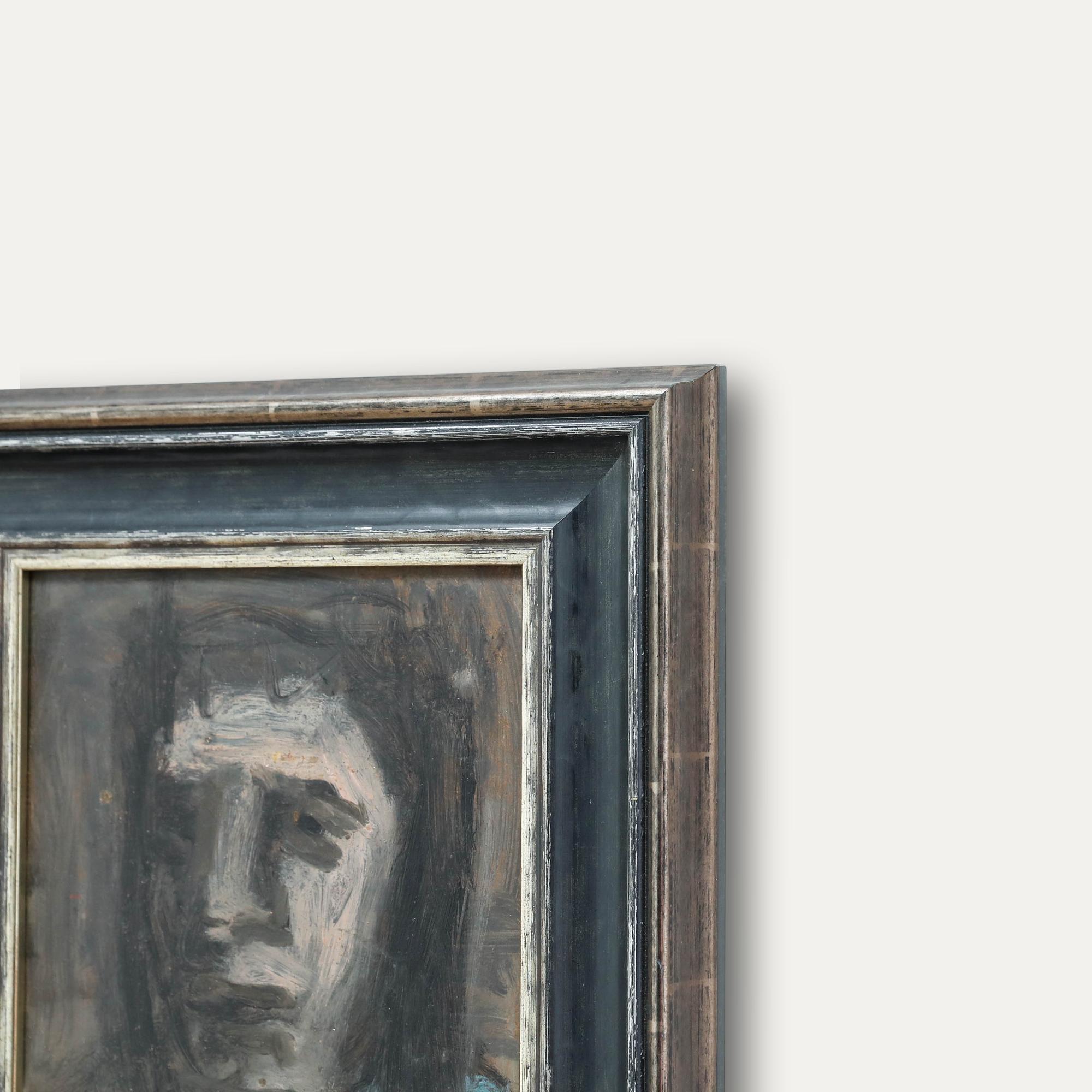 George Weissbort (1928-2013) - 20th Century Oil, A Face For Sale 4