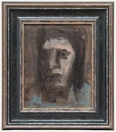 George Weissbort (1928-2013) - 20th Century Oil, A Face