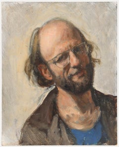 George Weissbort (1928-2013) - 20th Century Oil, A Gentle Smile
