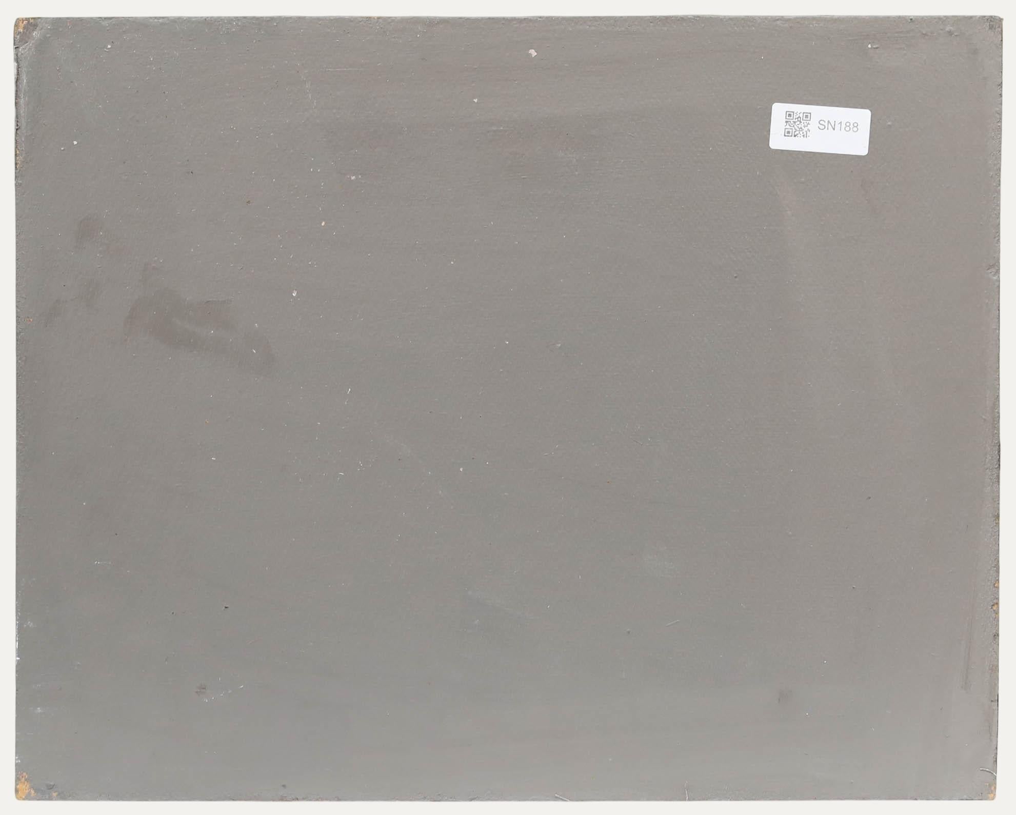 George Weissbort (1928-2013) - Óleo del siglo XX, Un tarro de fruta, manzana y uvas en venta 2