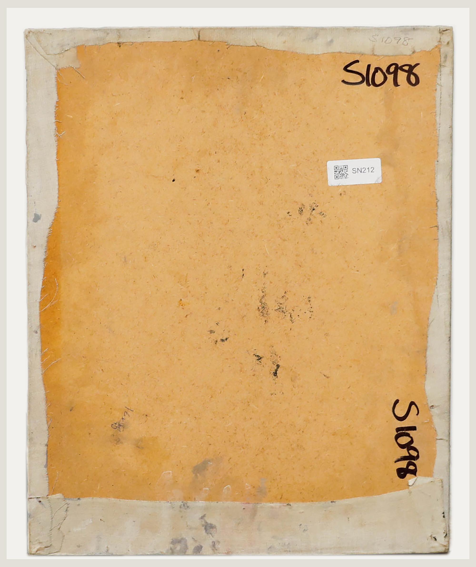 George Weissbort (1928-2013) - Óleo del siglo XX, Una jarra de rosas blancas en venta 2