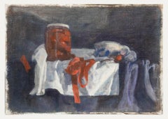 George Weissbort (1928-2013) - Ölgemälde, Pickle Jar & Sauce Boat, 20. Jahrhundert