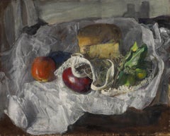 George Weissbort (1928-2013) - 20th Century Oil, A String Bag of Shopping