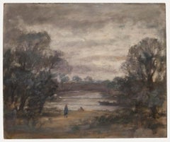 George Weissbort (1928-2013) - 20th Century Oil, A Trip to the Lake