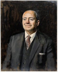 George Weissbort (1928-2013) - 20th Century Oil, A Well Dressed Gentleman