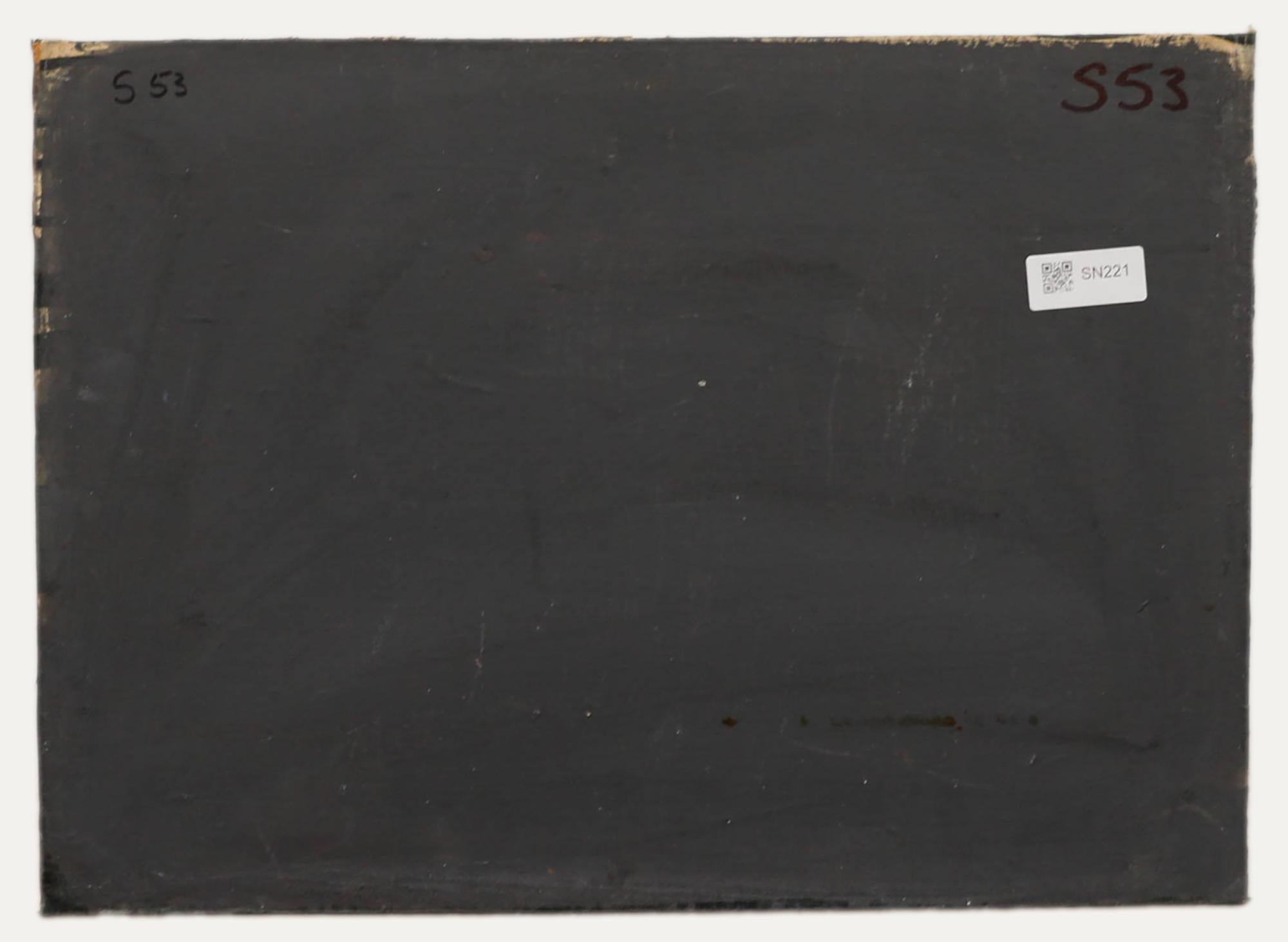 George Weissbort (1928-2013) - 20. Jahrhundert Öl, Äpfel auf farbigem Tuch, Äpfeln im Angebot 2