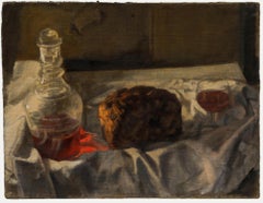 George Weissbort (1928-2013) - 20th Century Oil, Bread & Wine