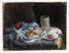 George Weissbort (1928-2013) - 20th Century Oil, Cob Loaf in Cloth