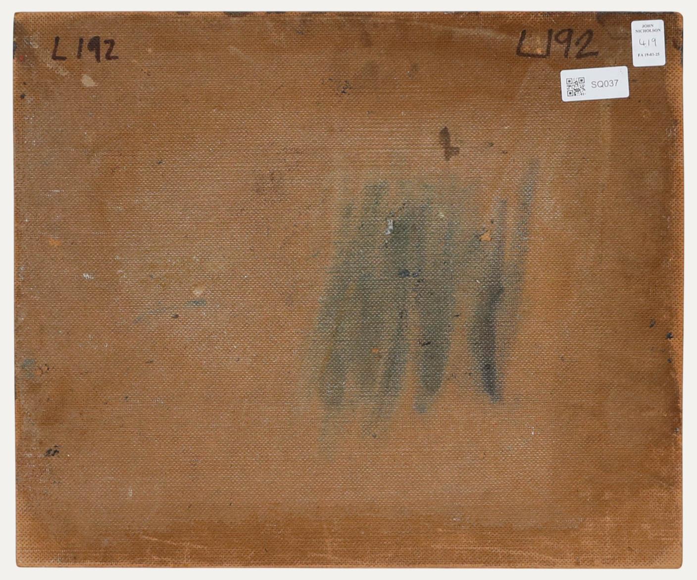 George Weissbort (1928-2013) - Óleo del siglo XX, Cabaña en las colinas en venta 2