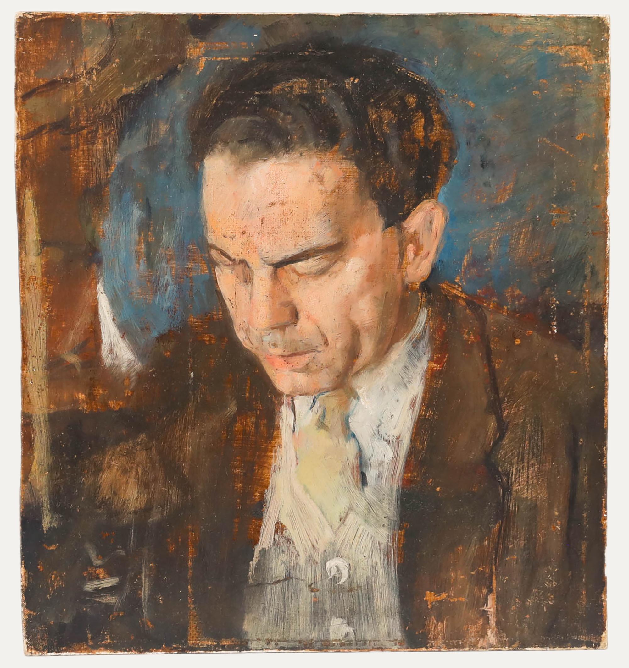 George Weissbort (1928-2013) - Olio del XX secolo, Disaccordo in vendita 1