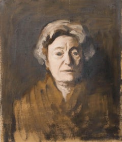 George Weissbort (1928-2013) - 20th Century Oil, Elderly Lady