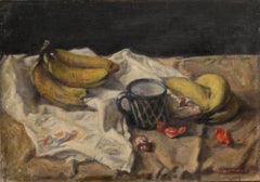 George Weissbort (1928-2013) - 20th Century Oil, Foiled Sweets & Bananas