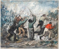 George Weissbort (1928-2013) - 20th Century Oil, Frenzy