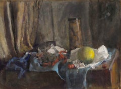 George Weissbort (1928-2013) - 20e siècle - Huile, fruits et fleurs