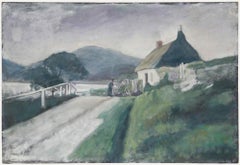 Vintage George Weissbort (1928-2013) - 20th Century Oil, Irish Cottage