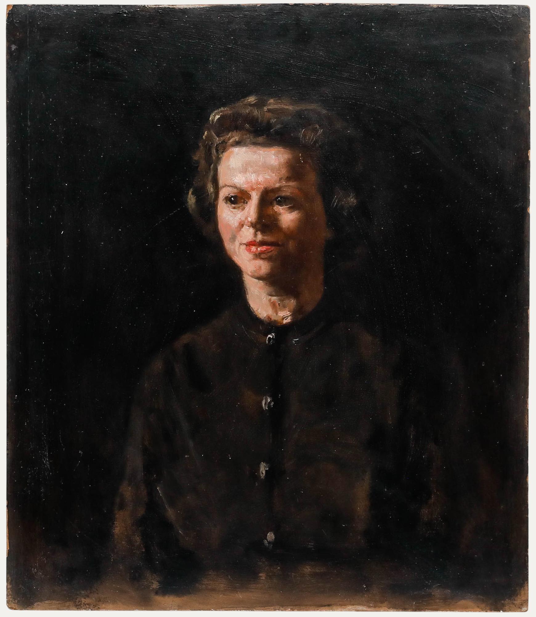 A delightful oil study by the artist George Weissbort (1928-2013). Unsigned. (Provenance: Studio Sale, George Weissbort). On board. 