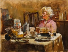 George Weissbort (1928-2013) - 20th Century Oil, Luncheon