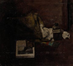 George Weissbort (1928-2013) - 20. Jahrhundert Öl, Überhauls und Linseed Öl