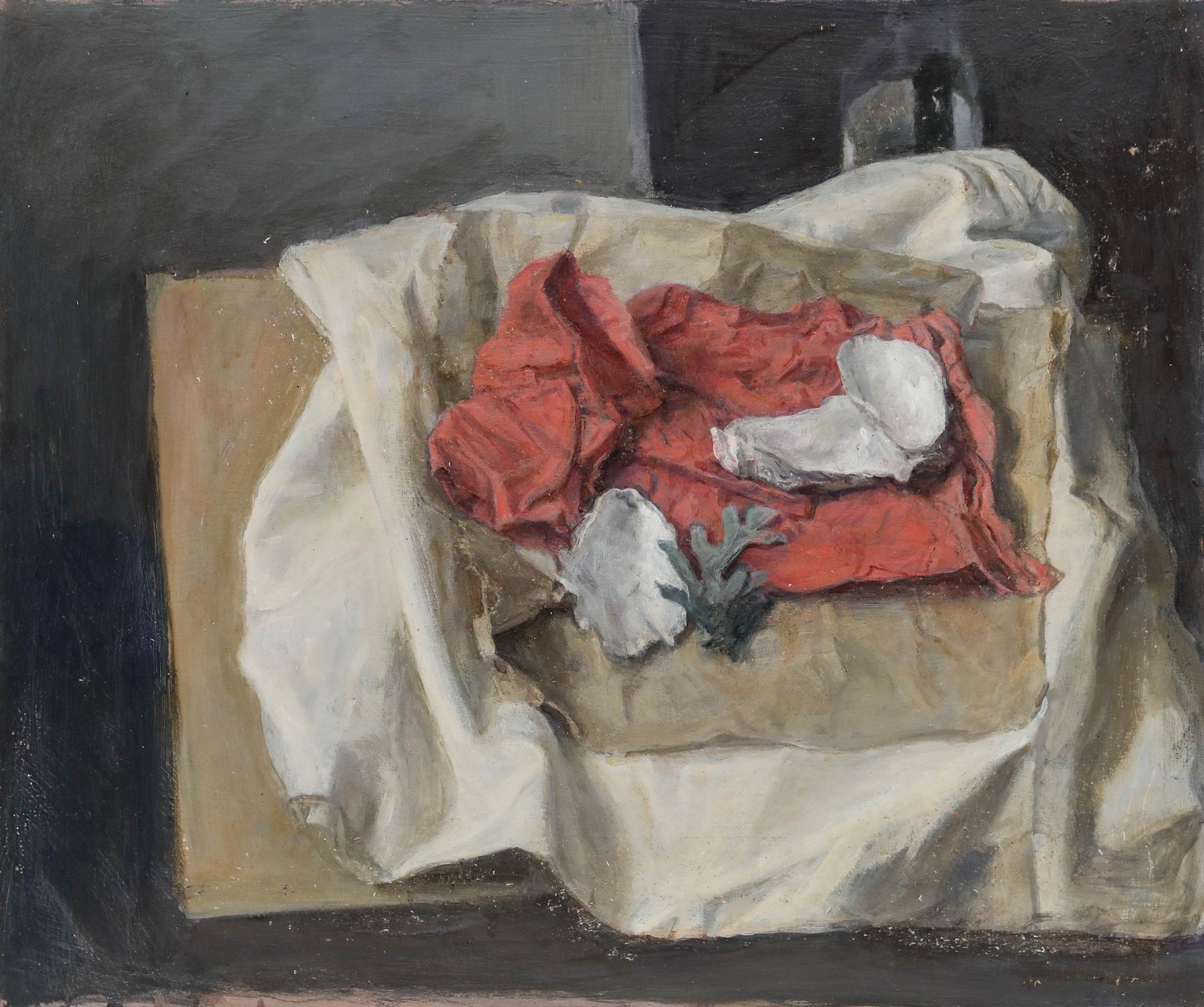 George Weissbort (1928-2013) - 20th Century Oil, Oysters For Sale 1