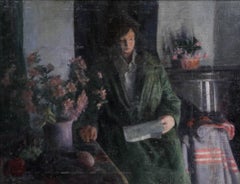 George Weissbort (1928-2013) - 20th Century Oil, Quiet Reflection