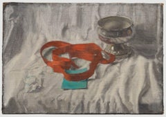 George Weissbort (1928-2013) - 20th Century Oil, Ribbon and Silver