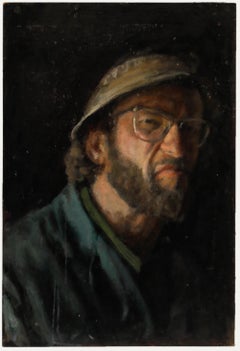 George Weissbort (1928-2013) - Olio del 20° secolo, Self-Portrait