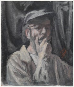 George Weissbort (1928-2013) - 20th Century Oil, Self Portrait with Cap
