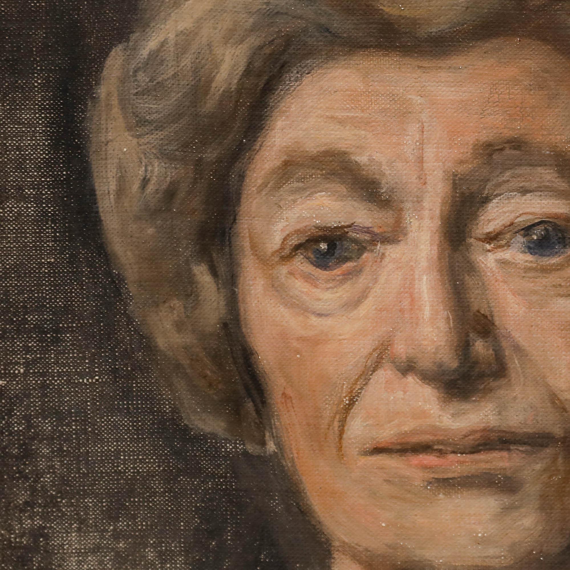 George Weissbort (1928-2013) - Olio del XX secolo, Sheila in vendita 4