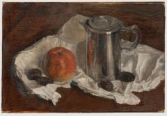 George Weissbort - George Weissbort (1928-2013) - 20th Century Oil, Silver and Apples George Weissbort (1928-2013) - 20th Century Oil, Silver and Apples