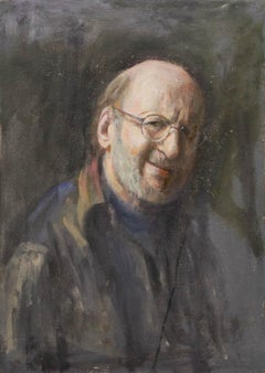 George Weissbort (1928-2013) - 20th Century Oil, Smiling Man