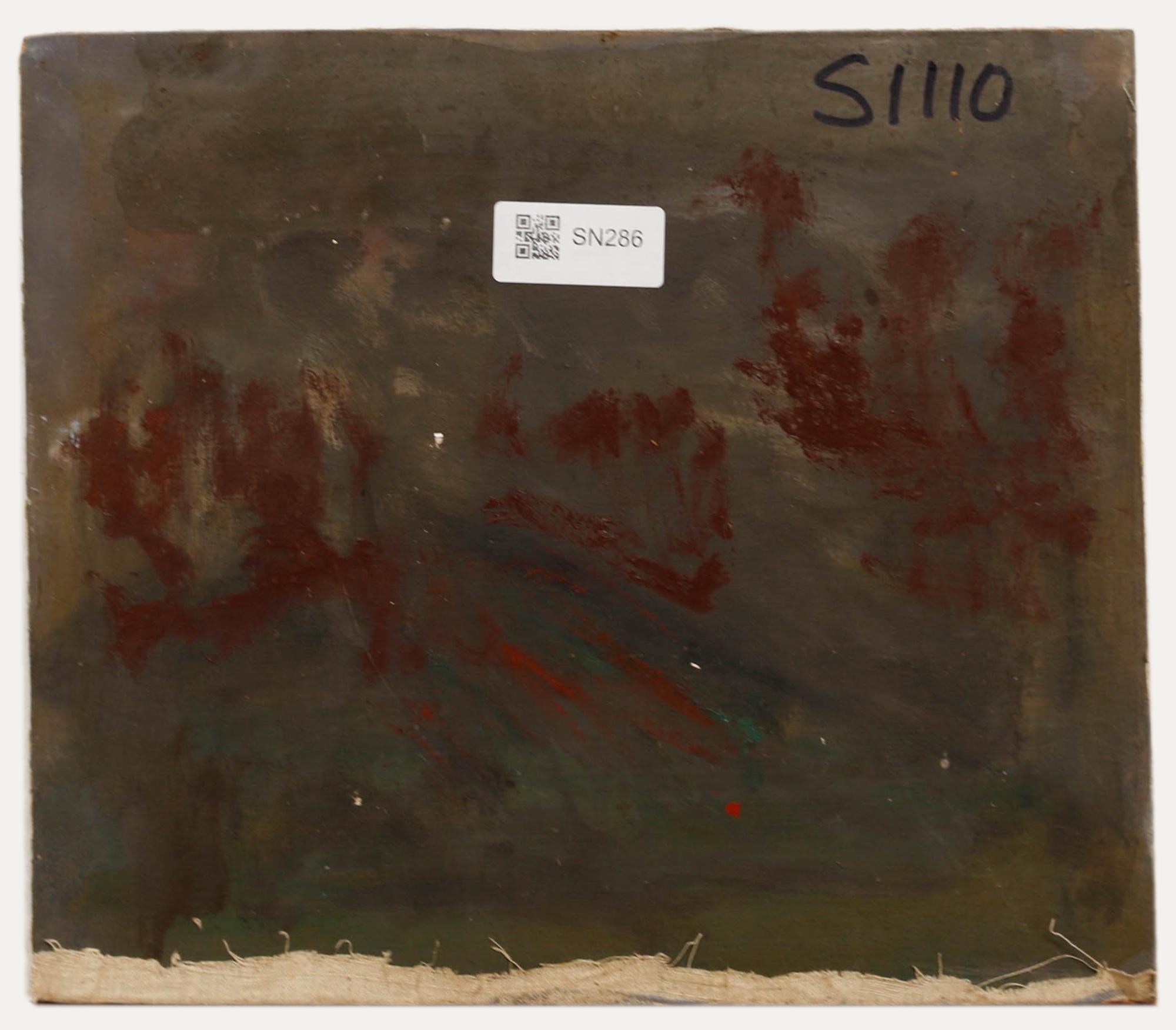 George Weissbort (1928-2013) - Olio del XX secolo, Natura morta di mele e uva in vendita 2