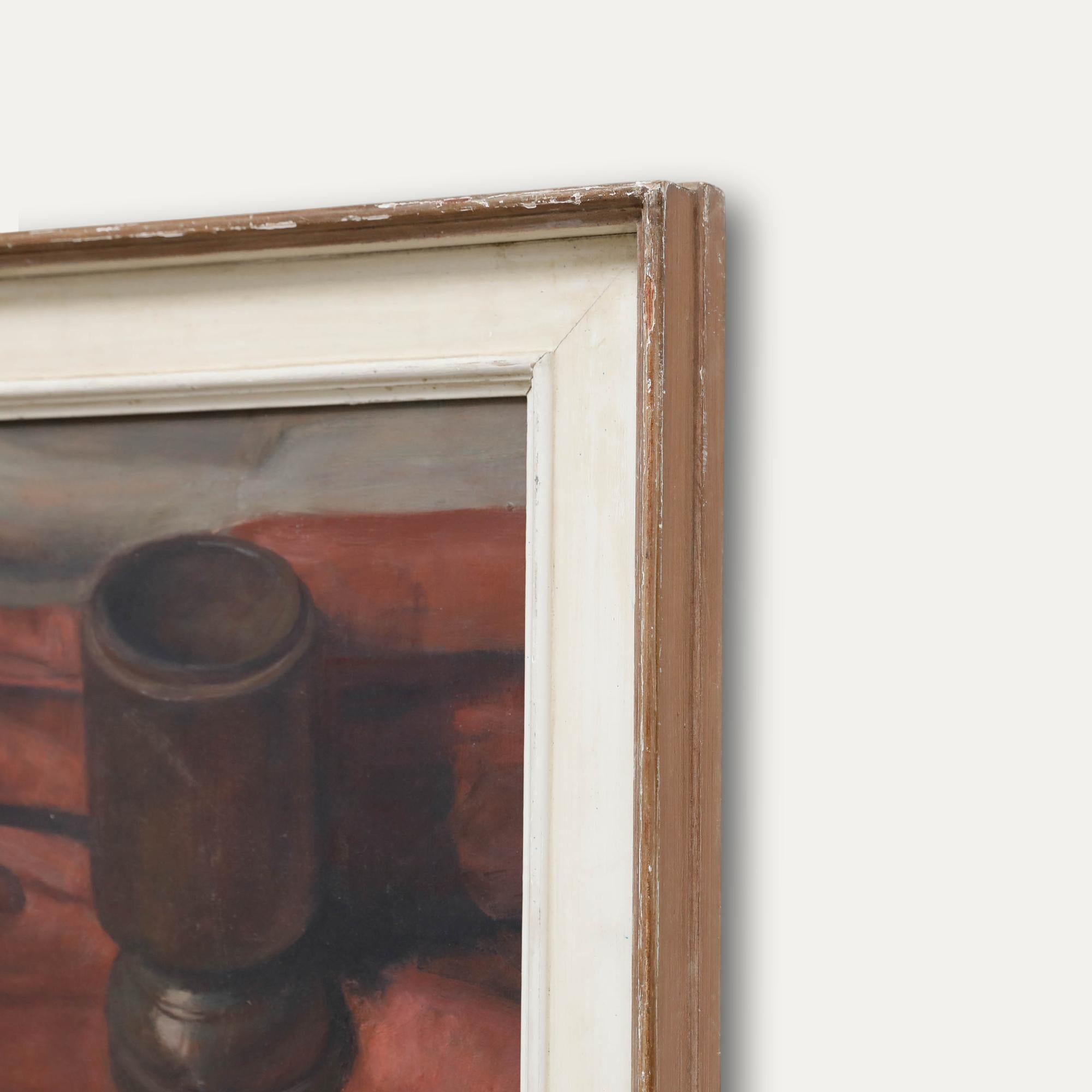 George Weissbort (1928-2013) - 20th Century Oil, Still Life of Sea Shells For Sale 4