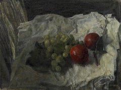 George Weissbort (1928-2013) - 20th Century Oil, Still Life of Tomatoes Grapes