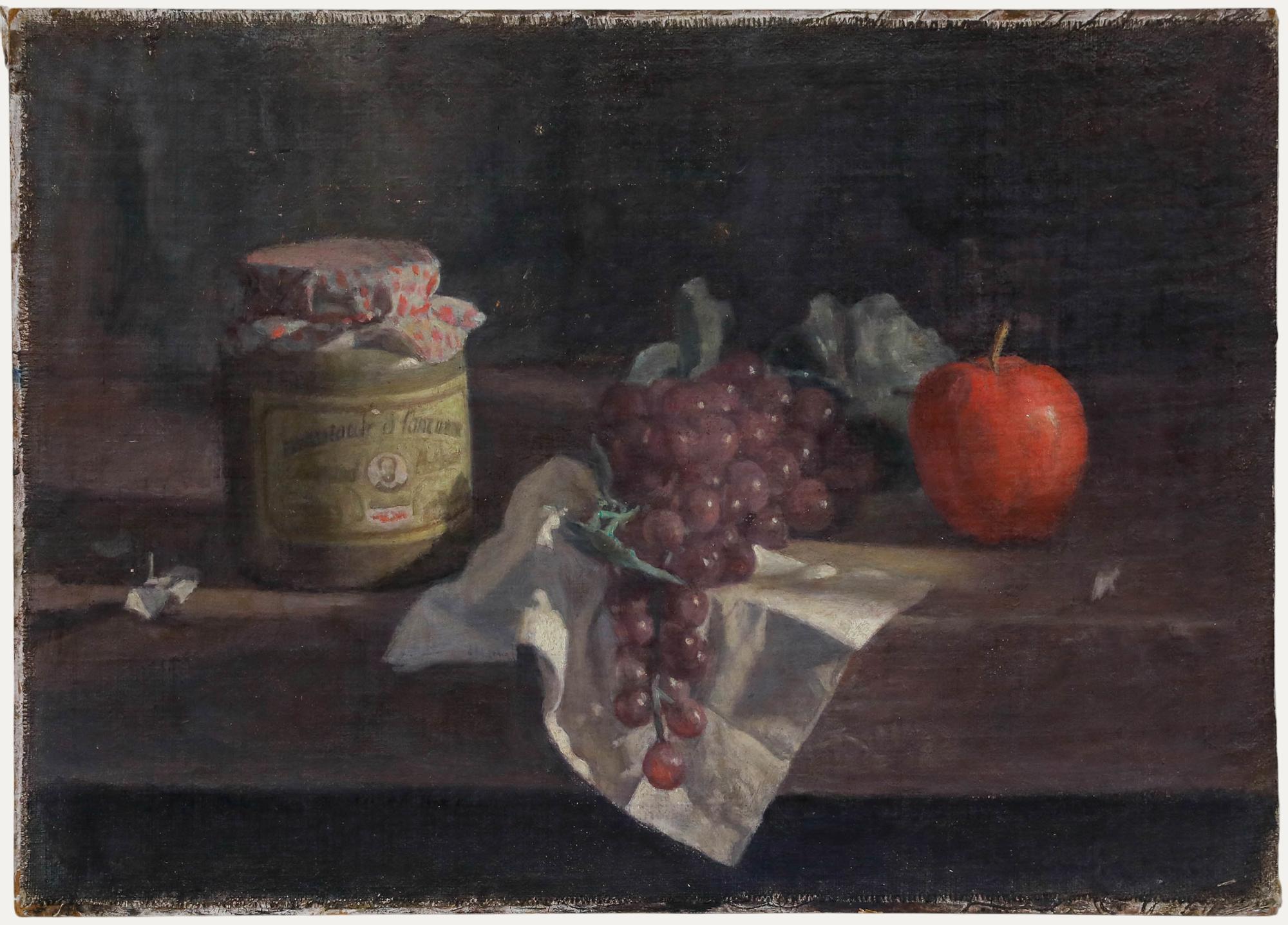 George Weissbort (1928-2013) - 20th Century Oil, Still Life with Marmalade Jar