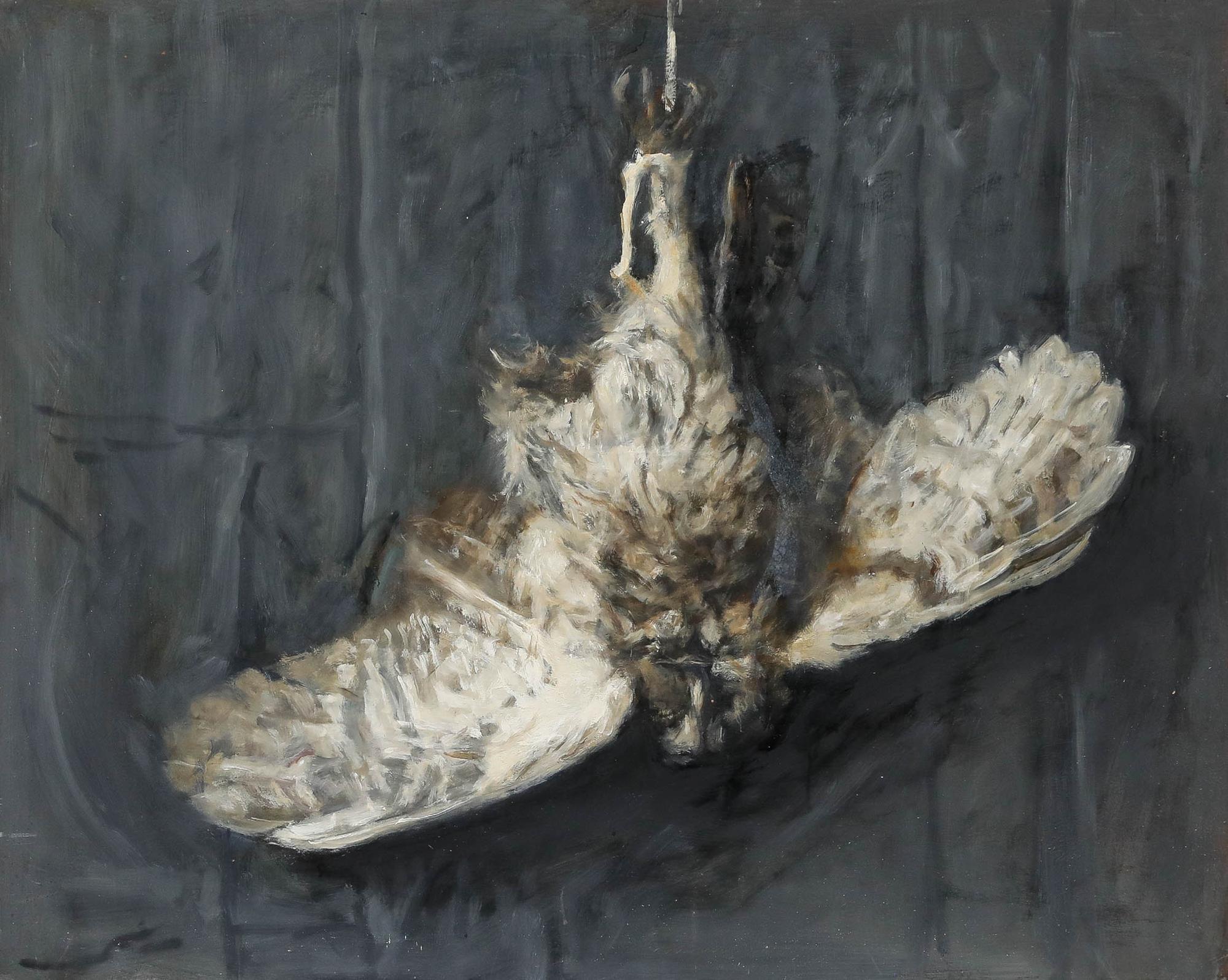 George Weissbort (1928-2013) - 20th Century Oil, Study of an Owl For Sale 1