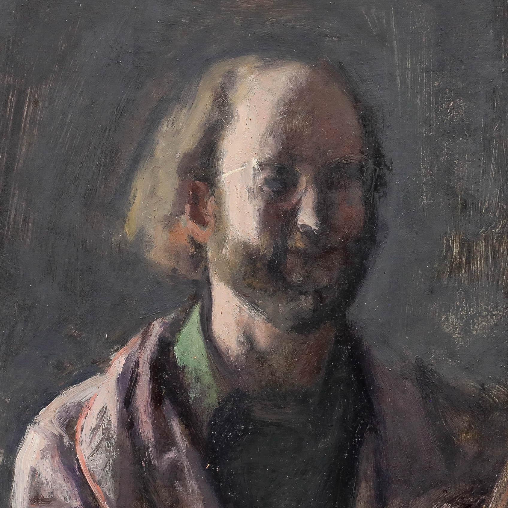George Weissbort (1928-2013) - Huile du 20e siècle, L'artiste au travail en vente 3