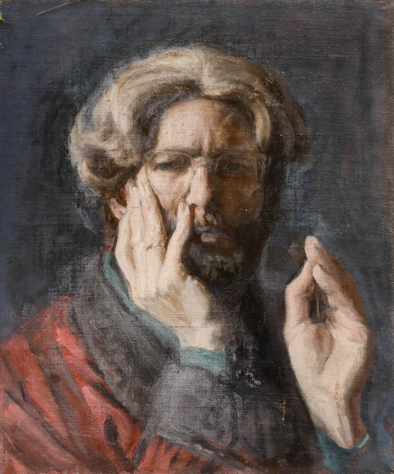 George Weissbort (1928-2013) - 20th Century Oil, The Artist For Sale 1