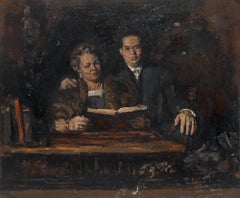 George Weissbort (1928-2013) - 20th Century Oil, The Married Couple