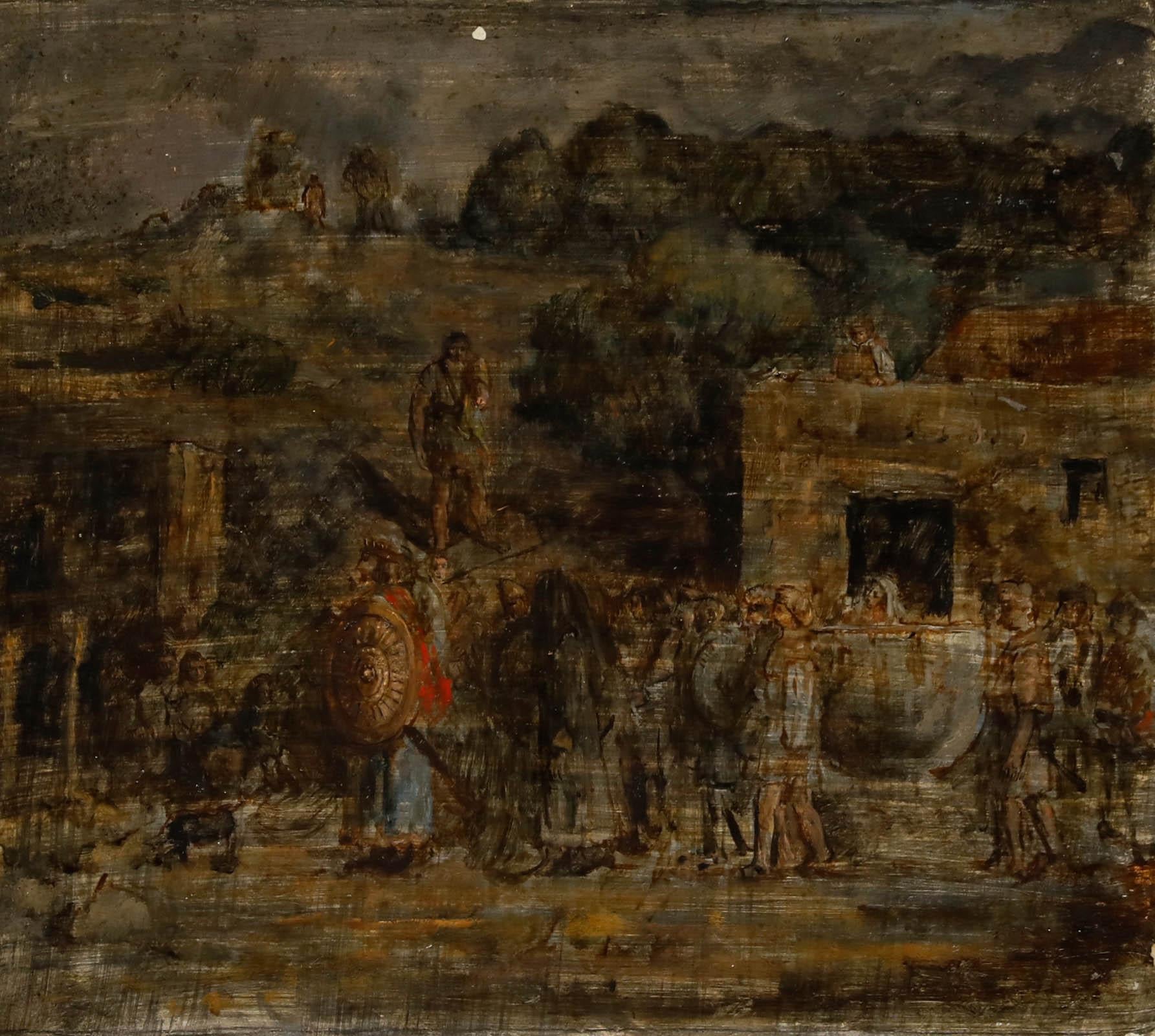 George Weissbort (1928-2013) - Olio del 20° secolo, L'accusa in vendita 1