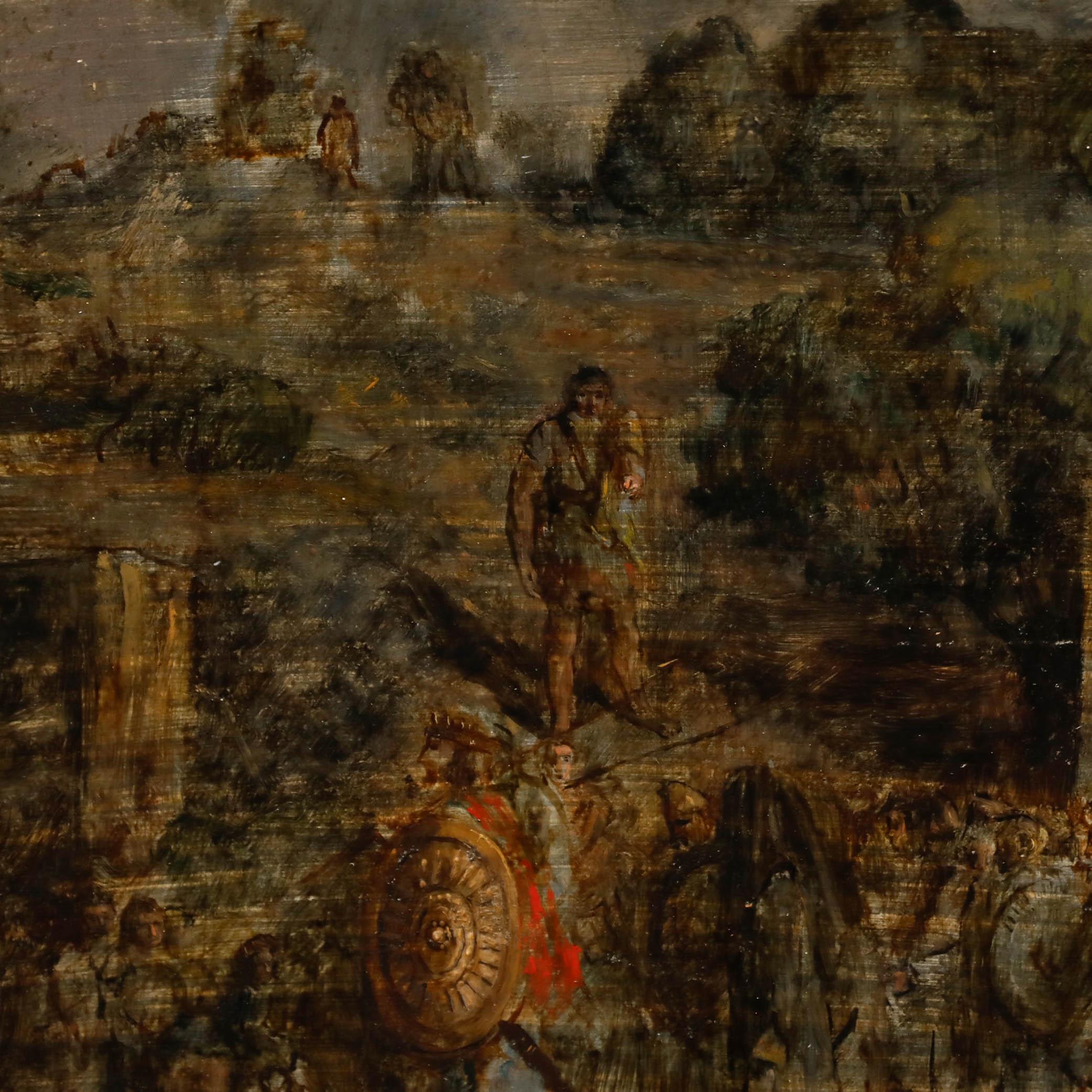 George Weissbort (1928-2013) - Olio del 20° secolo, L'accusa in vendita 3