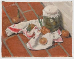 George Weissbort (1928-2013) - 20th Century Oil, The Radish Jar